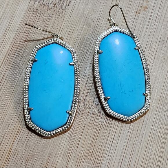 Brighton Darby turquoise iridescent? Earrings‎ - Picture 4 of 7